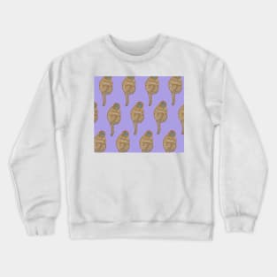 Amazing Golden Snub Nosed Monkey Crewneck Sweatshirt